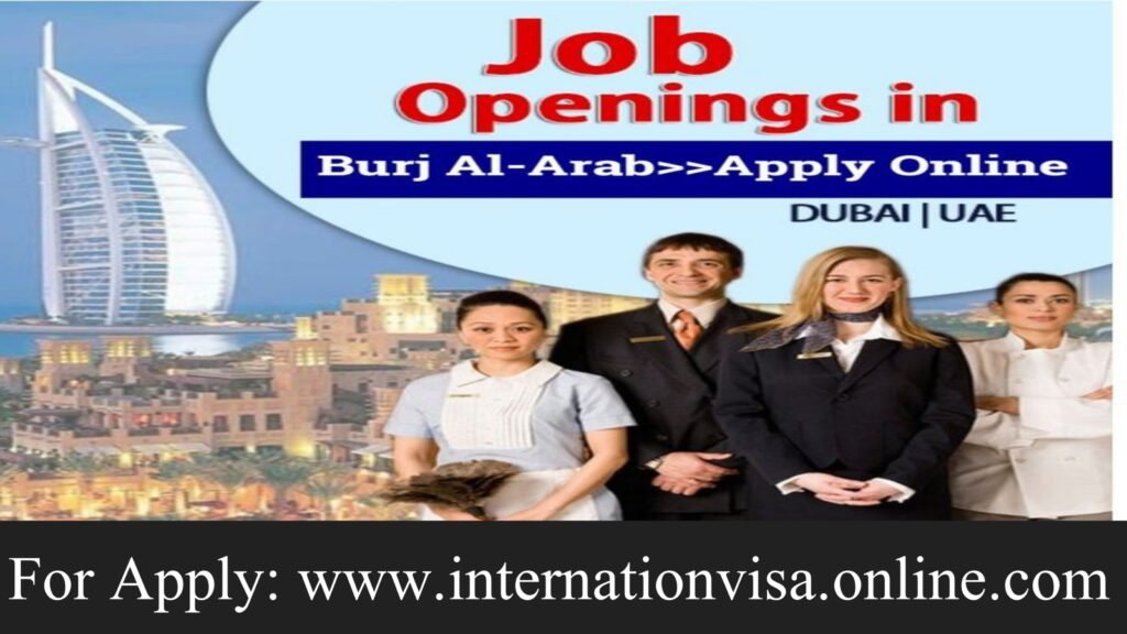 Hotel Staffs Job in Dubai