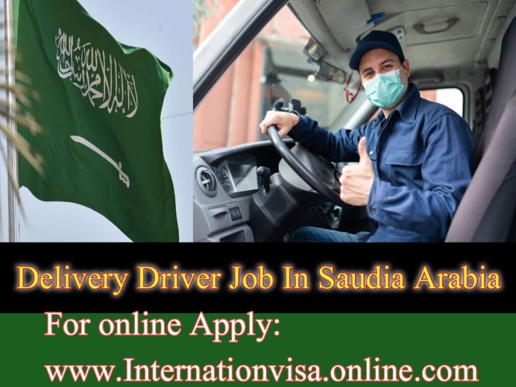 Delivery Driver Jobs in Saudi Arabia