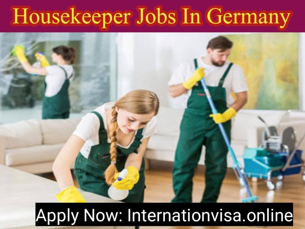 Housekeeper Jobs in Germany 2024